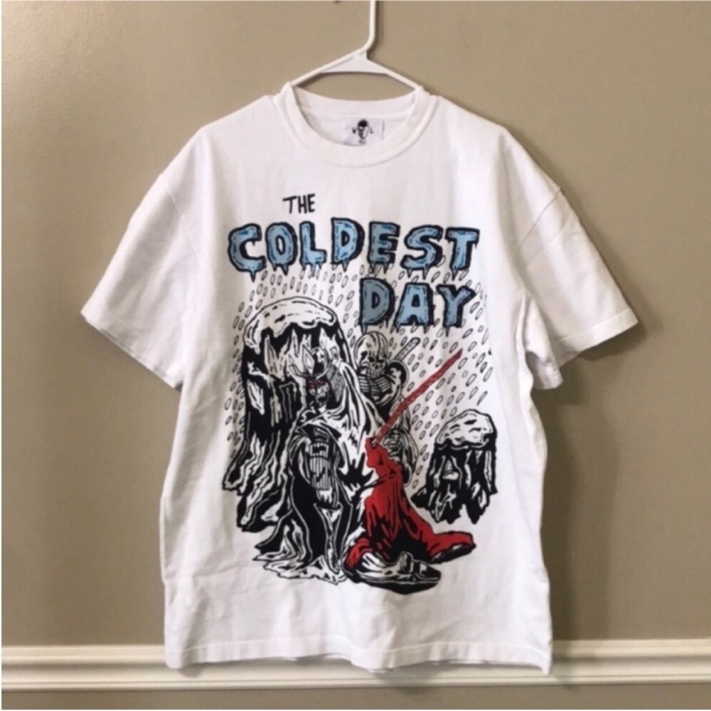 Warren Lotas Coldest Day Graphic White T-Shirt